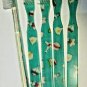 5-Pack Vintage Beach Games Design Toothbrush By Alan Stuart of New York