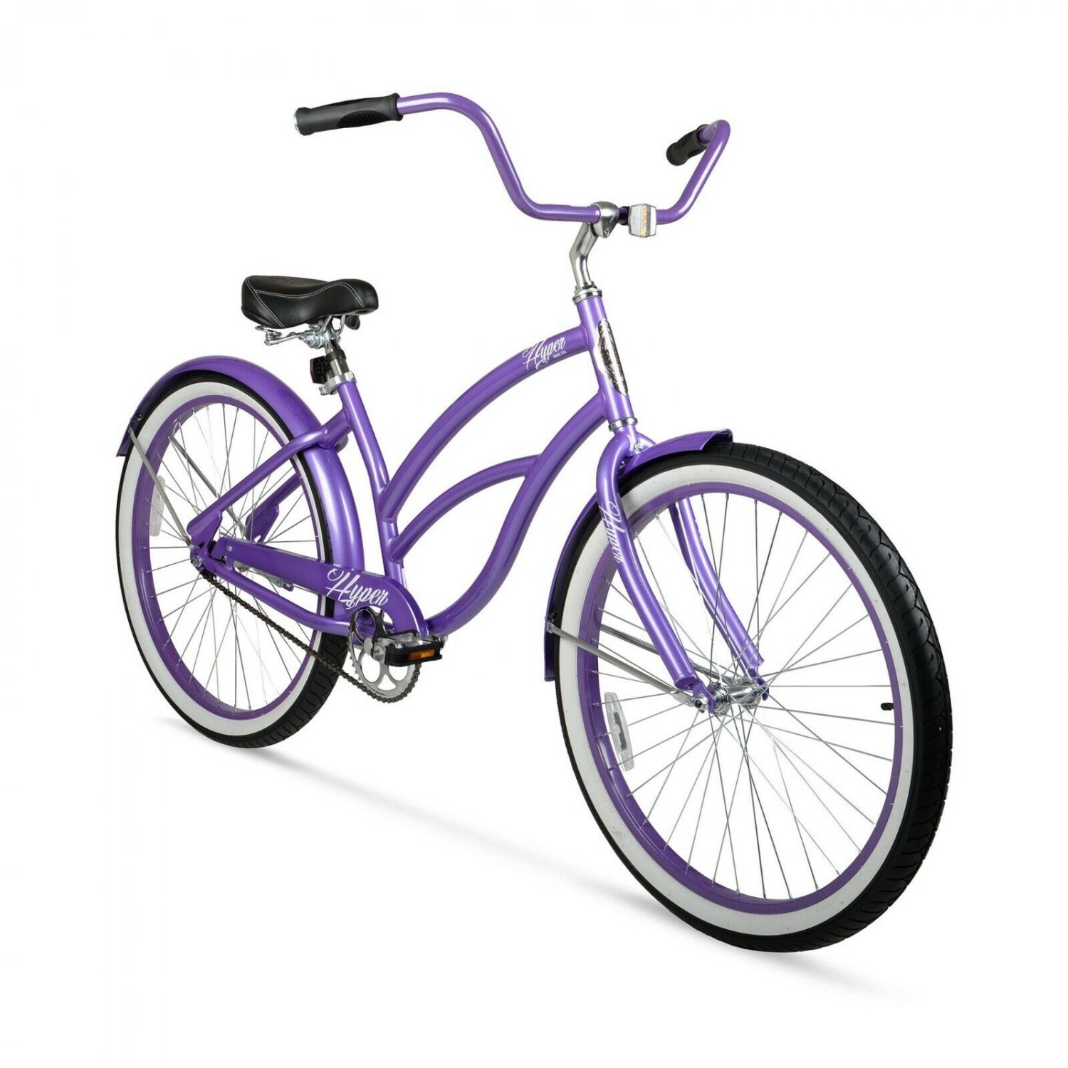 women's purple beach cruiser bike