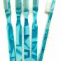 10-Pack Vintage Blue Silk Design Toothbrush By Alan Stuart of New York
