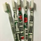 10-Pack Keys and Hearts Vintage Design Toothbrush By Alan Stuart of New York