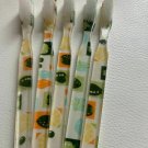 10-Pack Vintage Fresh Lemonade Design Toothbrush By Alan Stuart of New York