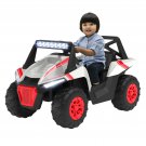Kids Trail Warrior Quad Battery-Powered Ride-On w/ Sound Effects, Ages 3-6, Red