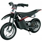 Kid's Razor Dirt Rocket MX125 Electric-Powered Dirt Bike, Ages 7+, Black