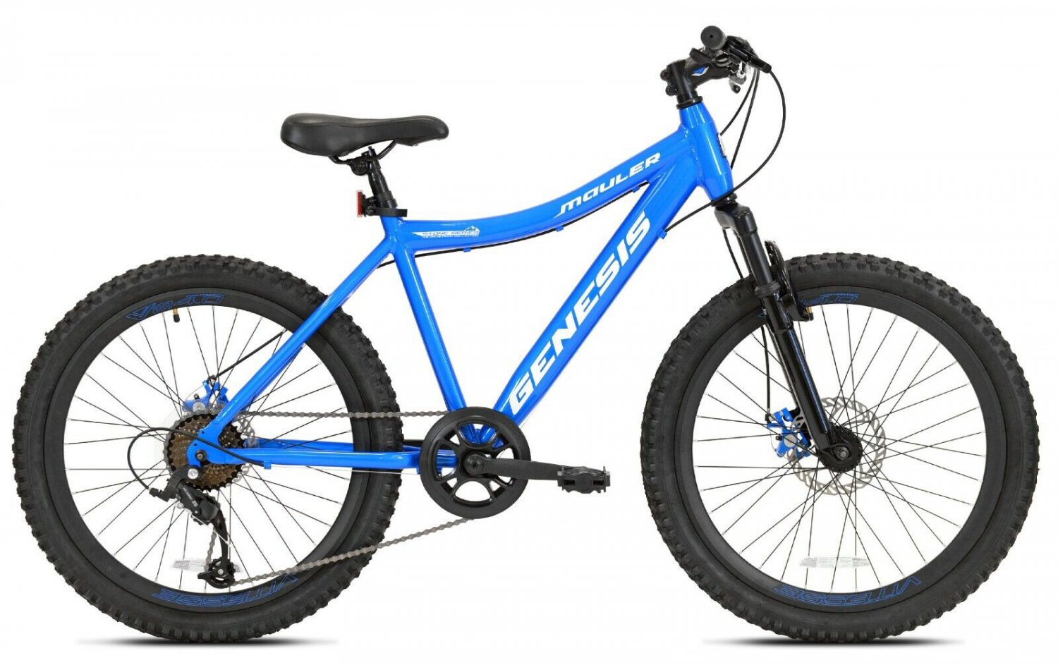 24" Genesis Mauler Mountain Pro Bike Off Road Trail Tires 8Speed Bicycle