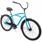 Men's Beach Cruiser Bike 26 Inch Perfect Fit Steel Frame Comfort Ride, Blue