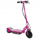 Black Label E100 Electric Scooter, Up to 35 Minutes Run Time, Ages 8+, Pink