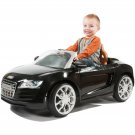 Audi R8 Spyder Ride-On Battery-Powered Vehicle w/ Sound Effects, Ages 3+