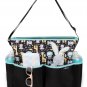 Spacious Baby Boom Tote Diaper Bag w/ 5 Storage Pockets and Changing Pad