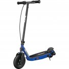 Black Label E100 Electric Scooter, Up to 35 Minutes Run Time, Ages 8+, Blue