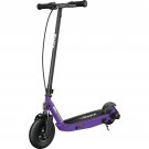 Black Label E100 Electric Scooter, Up to 35 Minutes Run Time, Ages 8+, Purple