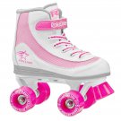 Girls Roller Derby Firestar Lightweight Classic Roller Skates, Pink, Size 4
