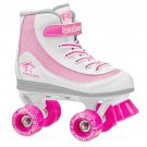 Girls Roller Derby Firestar Lightweight Classic Roller Skates, Pink, Size 1