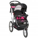 Foldable Lightweight Baby Infant Jogger Stroller w/5-Point Safety Harness, Pink