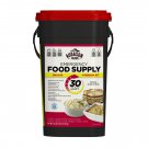 200-Servings Deluxe 30-Day Emergency or Camping Food Supply w/ Meal Planner