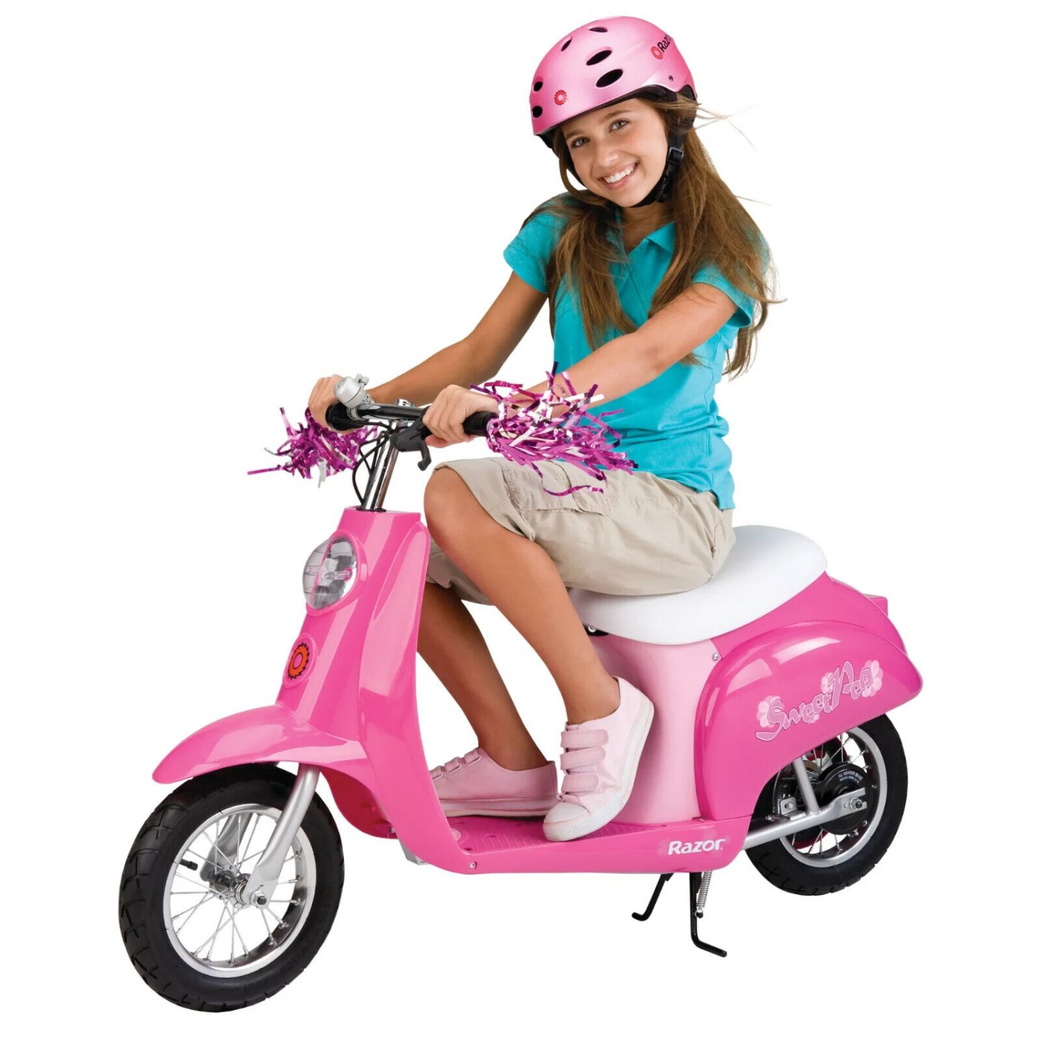 Razor Pocket Mod Euro-Style Battery-Powered Electric Scooter, Ages 13+, Pink