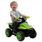 Toddler Green Camo Quad Battery-Powered Ride-On Motorized Vehicle, Age 18+