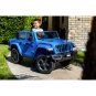 Jeep Gladiator Rubicon Battery-Powered Vehicle w/ Sound Effects, Ages 3+, Blue