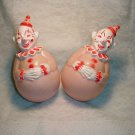 Vintage rolly polly clown's