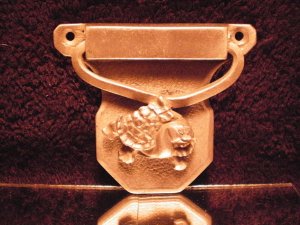 Turtle door knocker
