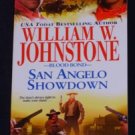 William W. Johnstone ~ SAN ANGELO SHOWDOWN ~ Blood Bond Pb