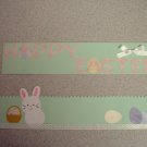 Happy Easter Scrapbook Border Hand Made Craft Item