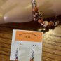 Beaded Bracelet & Matching Earrings....handcrafted