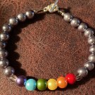 Gay Pride Bracelets,,,Hand Crafted in Black, Silver or White....