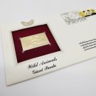 Wild Animals Giant Panda 22kt Gold USPS 1992 Postage Stamp