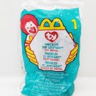 McDonald’s 1999 Ty Teenie Beanie Babies #1 Freckles The Leopard