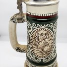 Avon At Point..English Setter & The Strike..Rainbow Trout 1978 Stein