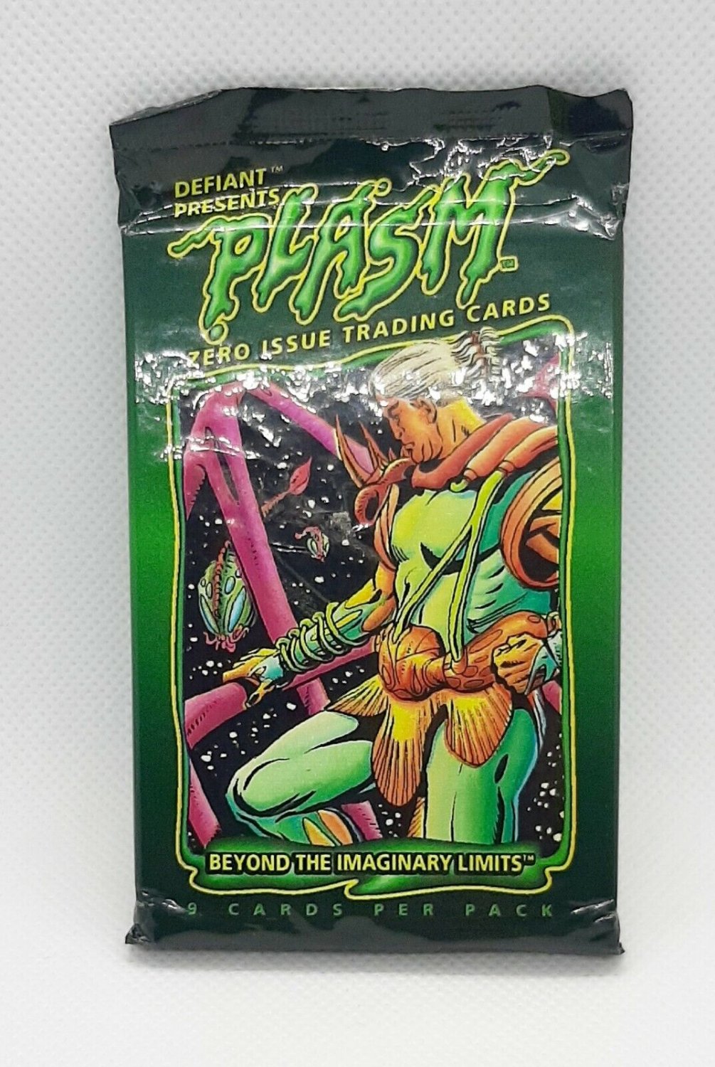 Plasm Beyond The Imaginary Limits 1993 Zero Issue Trading Card Pack