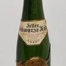 Zeller Schwarze Katz Glass 1966 German Embossed Cat Empty Wine Bottle