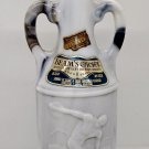 Jim Beam's Choice White Marble Design Kentucky Straight Bourbon Whiskey Empty Decanter