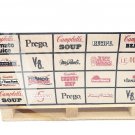 Campbell's Soup Variety Of Products Sealed 6 1/4"X2 1/2" Wooden Pallet Note Pad