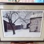 Peter Keating "Long Valley Farm" Signed Print 35" X 28" Framed