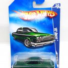Hot Wheels Green '62 Chevy 2008 All Star Series 1:64 Scale Diecast Car