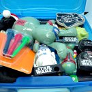 Star Wars Mixed Lot Of Collectables In Case Vintage & Modern Mixed