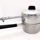 West Bend Aluminum Flavo-Seal De Luxe 1 Quart Double Boiler Pan 3 Pc. Set