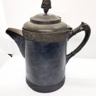 Triple Plate 400 Embossed Etched Ice Water Pitcher Possibly 1800s