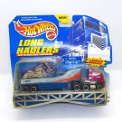Hot Wheels 1998 Long Haulers Truck Trailer and Scorchin' Scooter Diecast Set