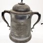 James Dixon & Sons Sheffield 497 Double Handled Embossed Etched Pitcher