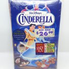 Walt Disney Masterpiece Collection Cinderella Sealed #5265 VHS Tape