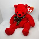 TY Beanie Baby Red Mistletoe 7.5 inch Beanbag Animal W/ Tags