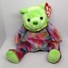 TY Beanie Baby August The Birthday Bear 7.5 inch Beanbag Animal W/ Tags
