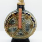 Jim Beam Cheyenne Wyoming 1867-1967 Empty Whiskey Decanter
