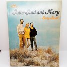 The Peter Paul And Mary '60s Bios/Sheet Music Song 143 Page Book