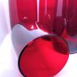 Anchor Hocking Ruby Red 4 1/2" High Tumbler Glasses