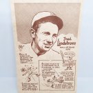 Bob Parker 1977 Fred Lindstrom Hall Of Fame 1976 Card