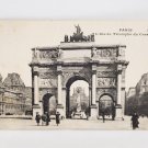 Paris - L' Arc de Triomphe du Carrousel L. D.  Vintage  Post Card