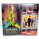 Star Trek: First Contact Hologram Cover Plus The Savage Curtain VHS Tapes